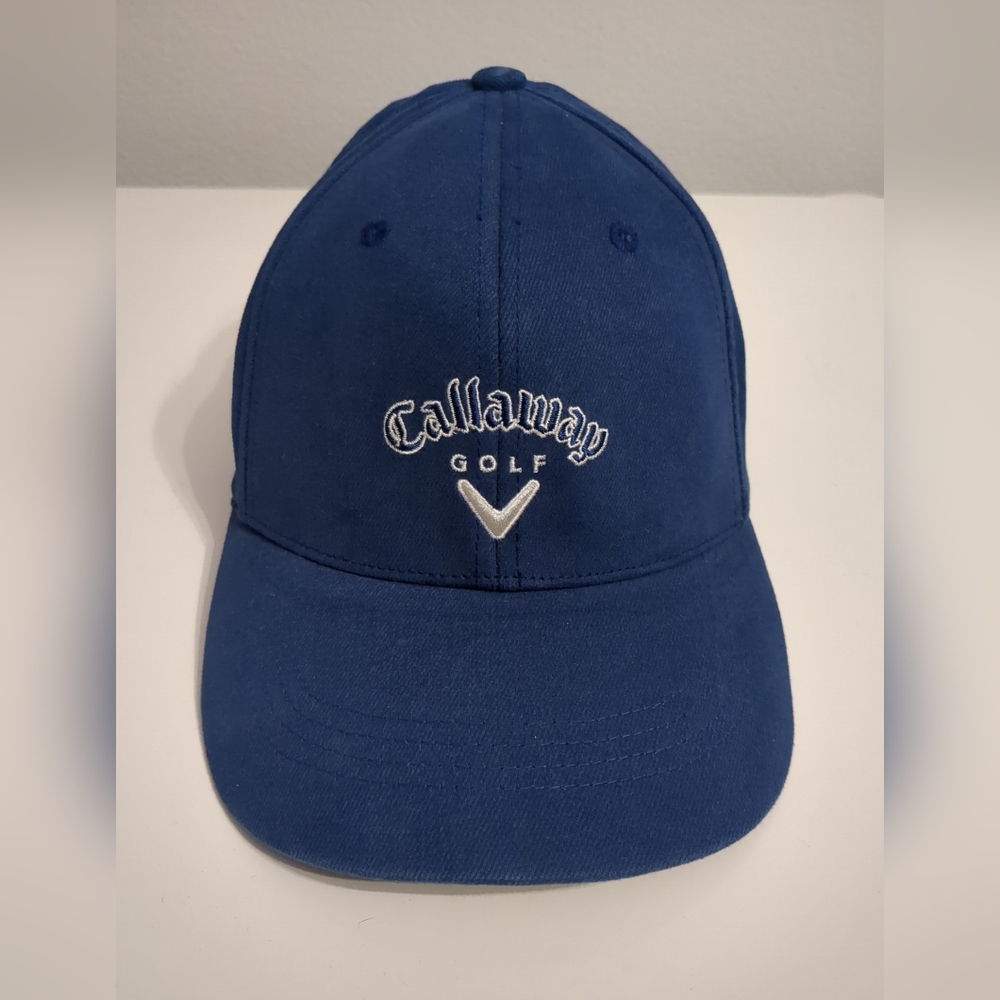 Calloway Golf Big Bertha Fitted Golf Hat Cap - Blue - One Size